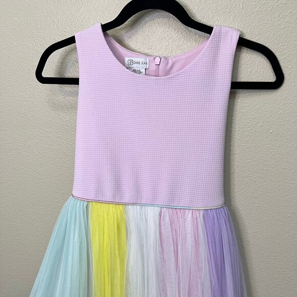 Bonnie Jean Girls Tulle Dress Size 12 - Picture 2 of 4
